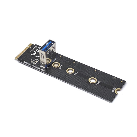 M.2 NVME To USB 3.0 PCI-E Expansion Card Adapter for Graphics Card(Blackboard) by buy2fix