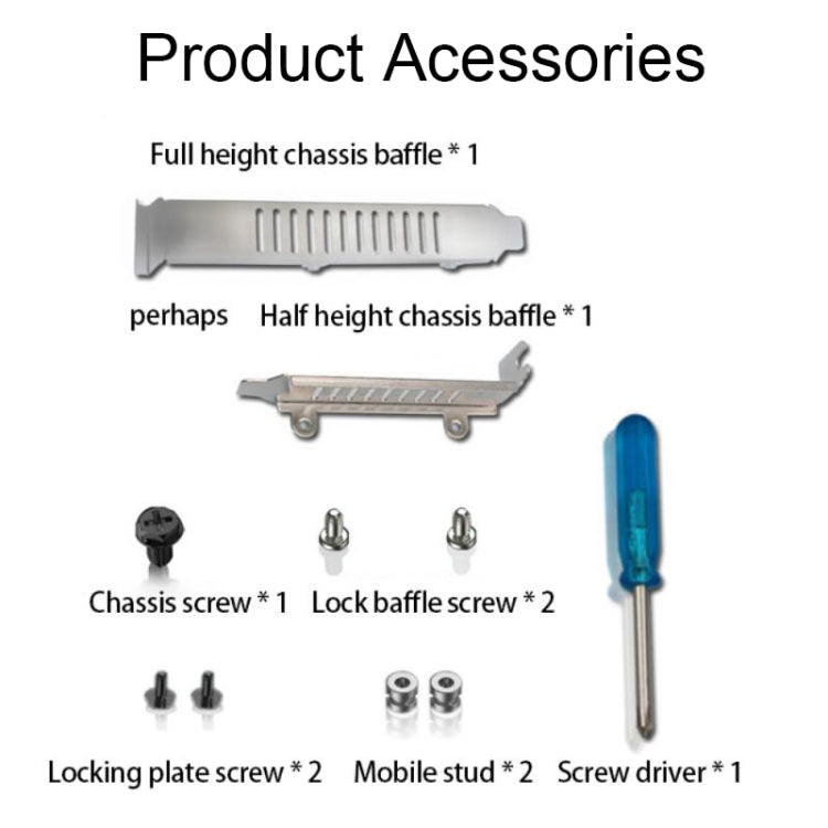 PCI-E X8 Double Disk Transfer Card NVME M.2 MKEY SSD RAID Array Expansion Adapter(PH45) by buy2fix