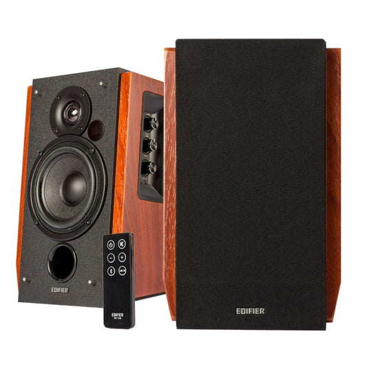 Edifier R1700BT Wireless Bluetooth HIFI Computer Speaker Subwoofer 2.0(Wood Grain) by Edifier