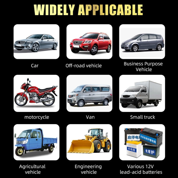 E-FAST 12V Motorcycle Car Battery Charger(US Plug) by E-FAST