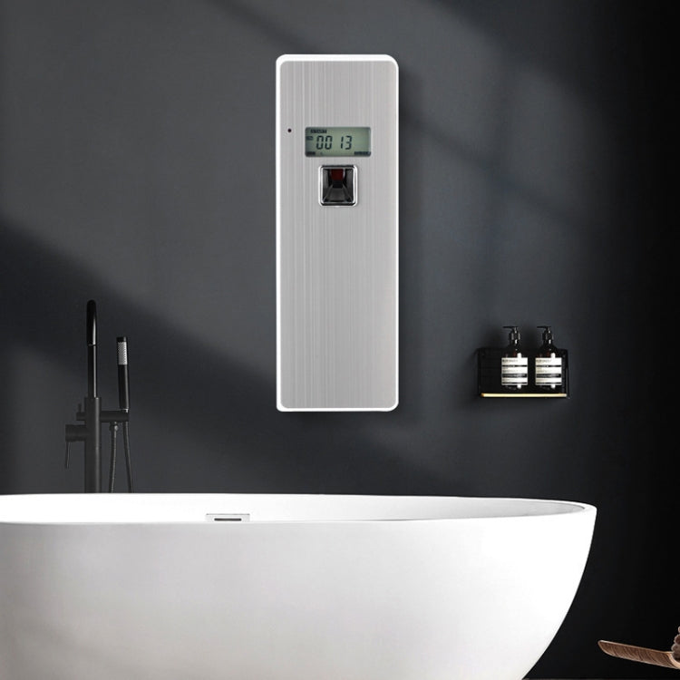 Anti-Corrosion Stainless Steel Panel LCD Digital Display Intelligent Automatic Fragrance Sprayer(Brushed) by buy2fix