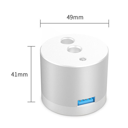 For Apple Pencil 1 USB Charging Adapter Metal Base With LED Indicator, Color: Black by buy2fix