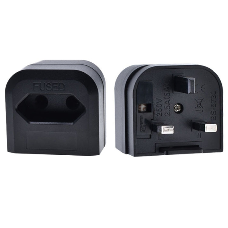 250V EU Plug To UK Plug With Fuse Conversion Plug by buy2fix