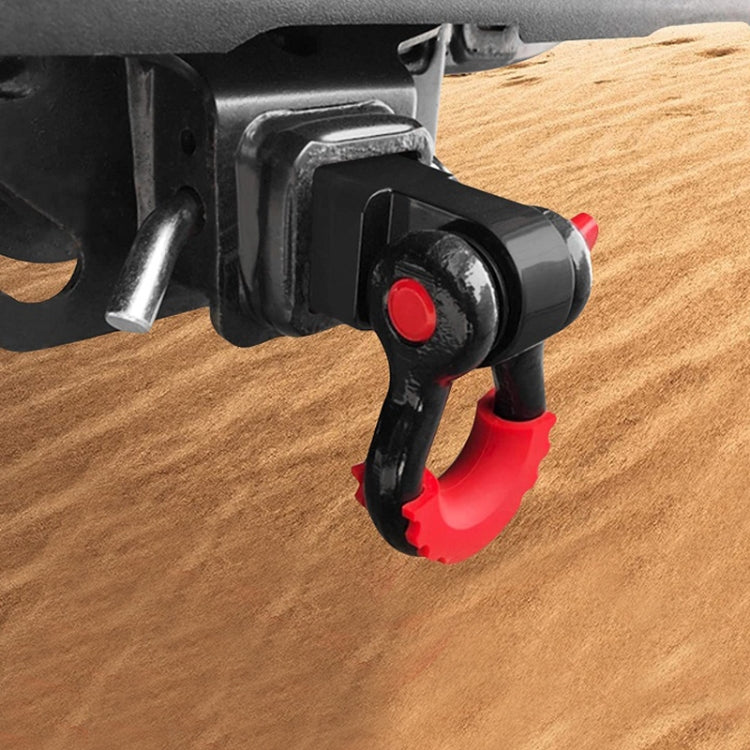 Solid Trailer Arm Off-Road Vehicle Rear Bumper Modified Traction Connector, Color: Red by buy2fix