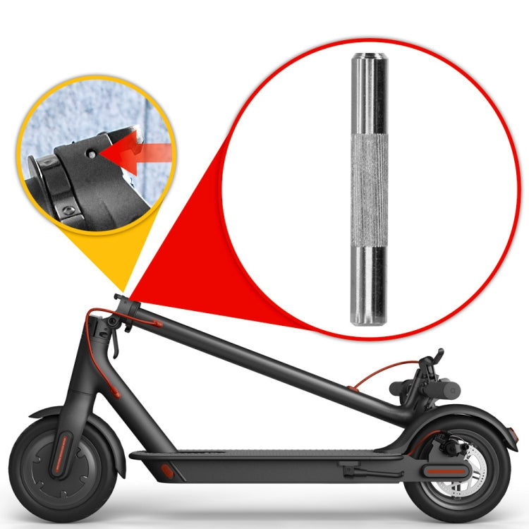 For Xiaomi M365 / Pro Electric Skateboard Folding Hook Dowel(Silver) by buy2fix
