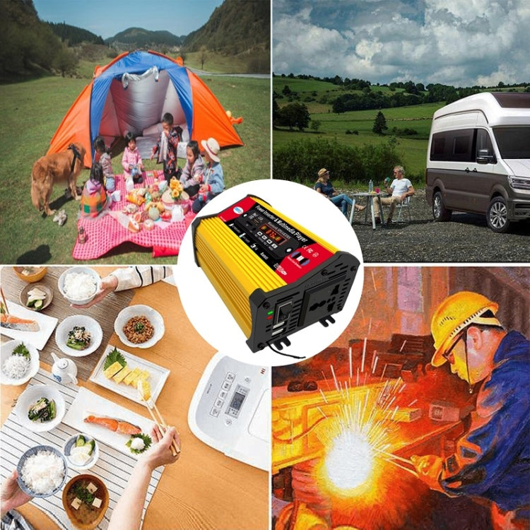 SOLIKE TECH 300W Modified Sine Wave Inverter with Bluetooth MP3/FM Multimedia Player 12V to 220V by buy2fix