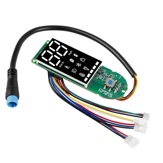 For Xiaomi Electric Scooter Pro/Pro 2/1S Four-Wire Double Brake Bluetooth Board Set, Spec: With Switch Panel by buy2fix