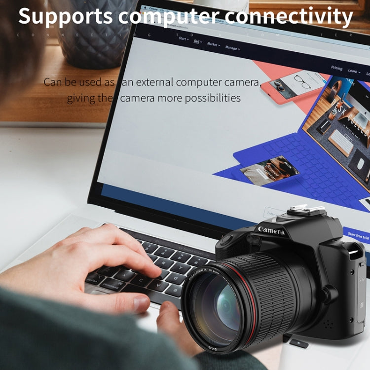 Dual-camera Night Vision 64 Million Pixel High-definition WIFI Digital Camera Standard+Light+Lens+Mic+Bracket by buy2fix