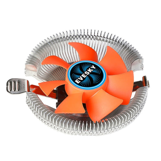 EVESKY Desktop Computer CPU Fan 1155 775 AMD Universal Mute Down Pressure CPU Radiator by EVESKY