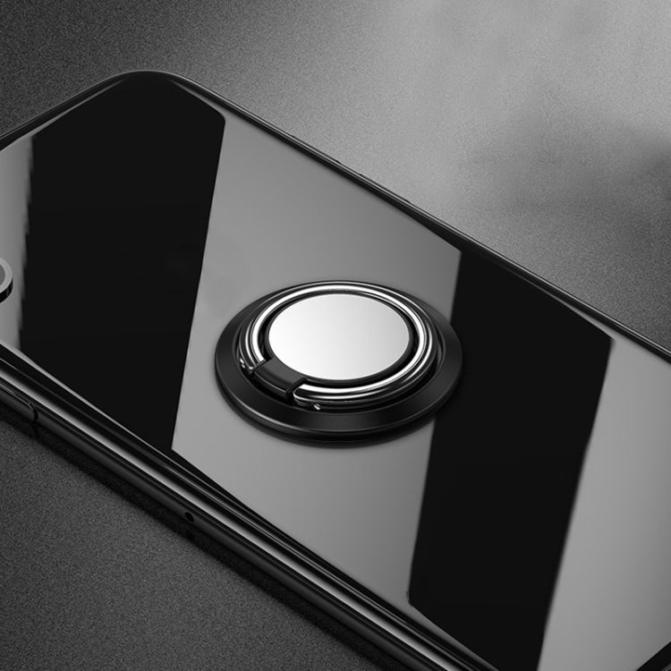 5pcs Car Magnetic Metal Ring Buckle Mobile Phone Holder(Hawthorn Red) by buy2fix