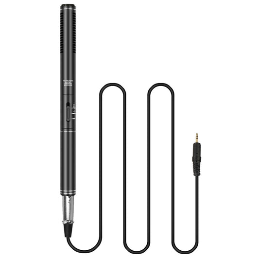 28cm Smart Noise Reduction Live Sound Card Computer Microphone Phone Camera News Interview Microphone by buy2fix