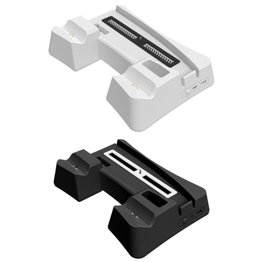 Iplay HBP-351 For Sony PS5 Digital Version Host Cooling Base Bracket Multifunctional Handle Charging Stand(White) by iplay