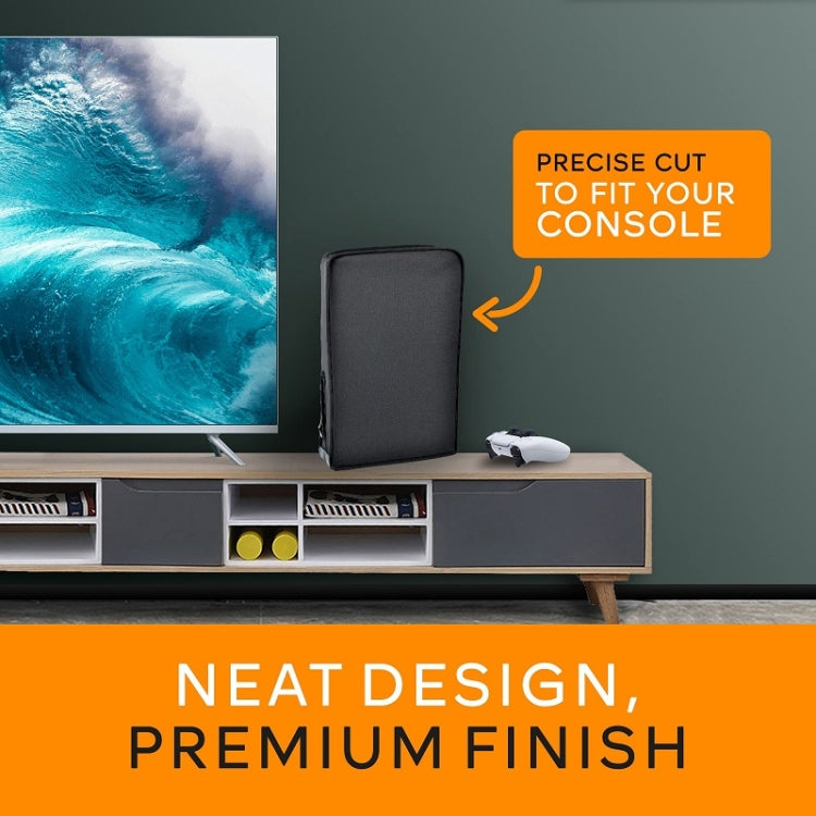 For PS5 Host Waterproof Dustproof Protective Cover Compatible With Digital Optical Drive Version by buy2fix