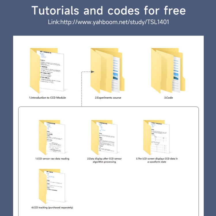 Yahboom Single Column CCD Camera Module Linear Array Sensor, Model: TSL1401 by Yahboom