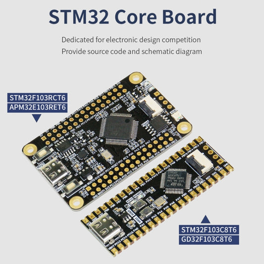 Yahboom MCU RCT6 Development Board STM32 Experimental Board ARM System Core Board, Specification: STM32F103C8T6 by Yahboom