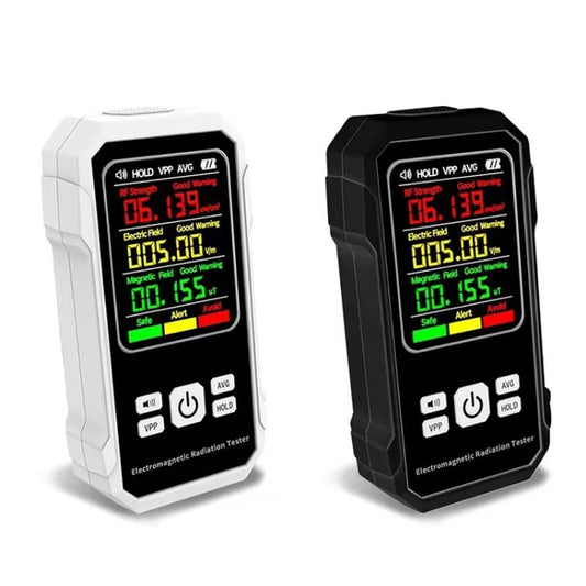 Electromagnetic Radiation Detector High Frequency Radiation Detector(White) by buy2fix