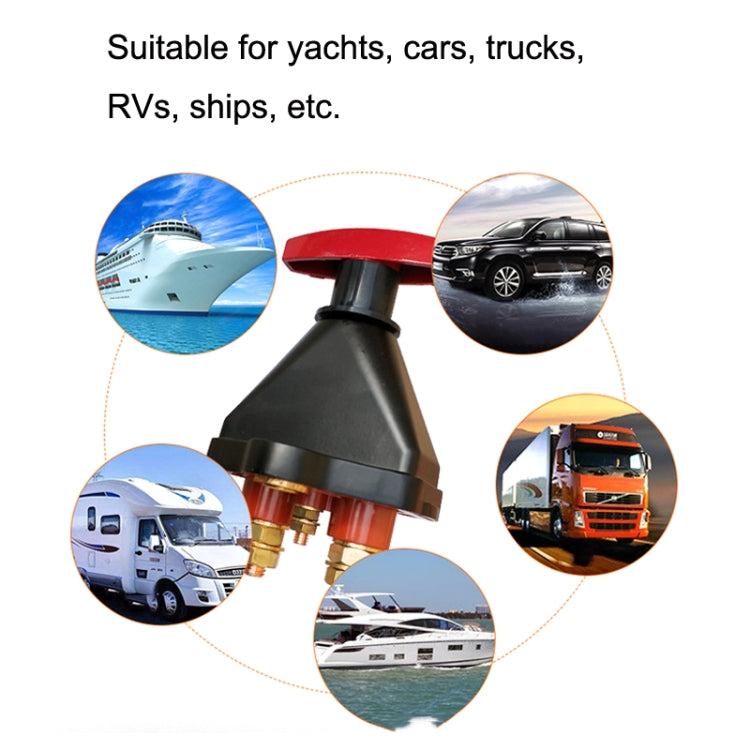Ship Yacht Power Supply Power-off Switch Battery High Current Protection Control Switch by buy2fix