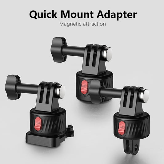For GoPro/Insta360 GO 3 Action Camera Magnetic Gimbal Base Adapter Accessories(3pcs/set) by buy2fix