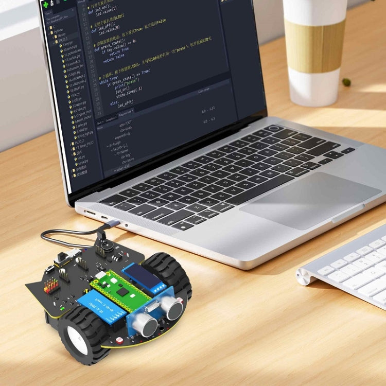 Yahboom Python Programming Smart Car Development Board Kit For Raspberry Pi Pico(Pico Robot) by Yahboom