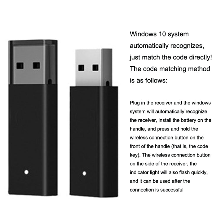 For XBOX ONE Second Generation 2.4G Wireless Receiver Conversion PC Adapter(Black) by buy2fix