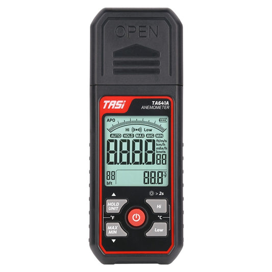 TASI TA641A High Precision Wind Speed Instrument Wind Volume Tester Handheld Wind Speed Meter by TASI