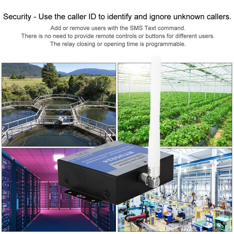 RTU5024 3G/GSM Gate Opener Module Relay Switch Remote Access Control by buy2fix