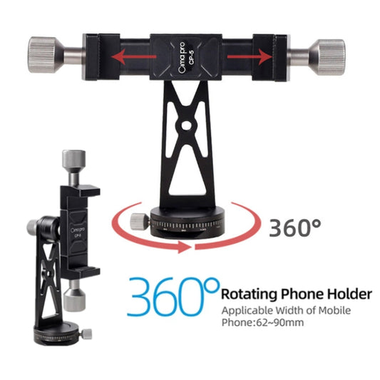 Cimapro Rotating Mobile Phone Clip Live Tripod Photography Stand(CP-5) by Cimapro