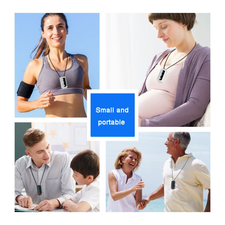 120 Million Negative Ion Air Purifier Mini Hanging Neck Purifier(White) by buy2fix