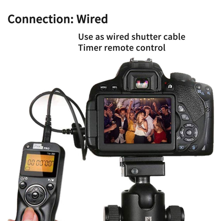 For Canon N3 Pixel TW283 Shutter Wireless Delay Remote Control SLR Shutter Flasher by Pixel