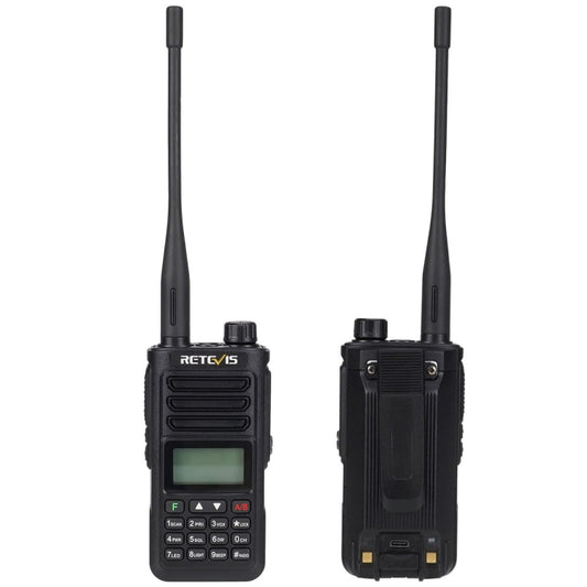 RETEVIS RA89 UV Dual-segment IP68 Waterproof Dual-guard Dual-standby Walkie Talkie(EU Frequency 144-146/430-440MHz) by RETEVIS