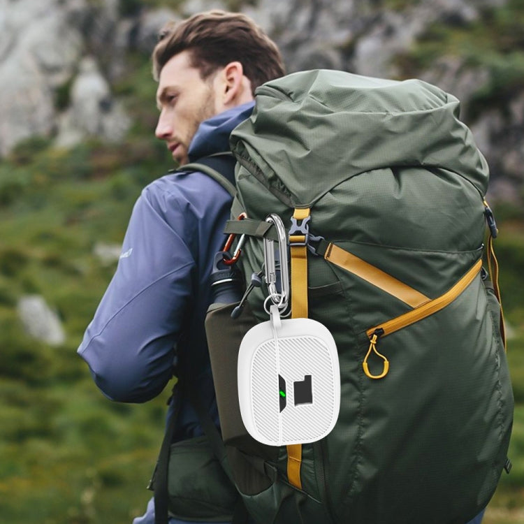 For JBL Vibe Beam Headphone Silicone Waterproof Dustproof Protective Case(Black) by buy2fix