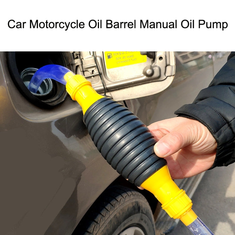 1m Car Motorcycle Oil Barrel Manual Oil Pump Self-Priming Large Flow Oil Suction by buy2fix