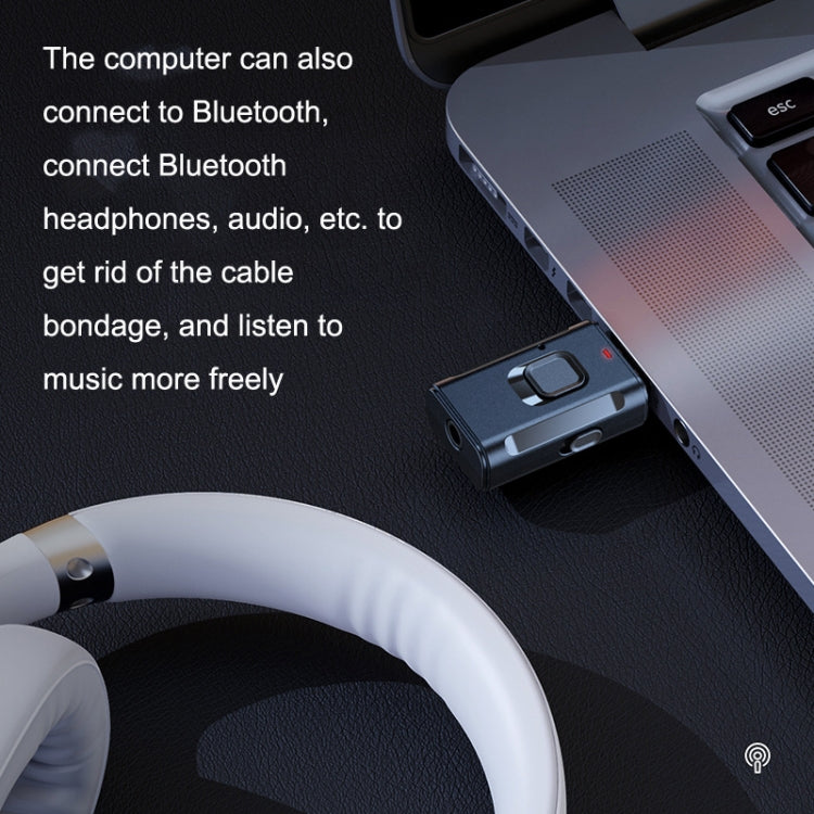 2-in-1 Car Bluetooth Receiver Audio Power Amplifier Bluetooth Transmitter by buy2fix