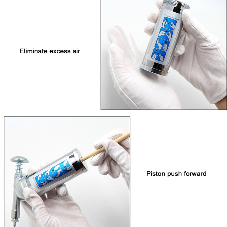 HSD HS-80CC Mini Hand-Press Manual Car Grease Filler Portable Oil Injection Pump by HSD