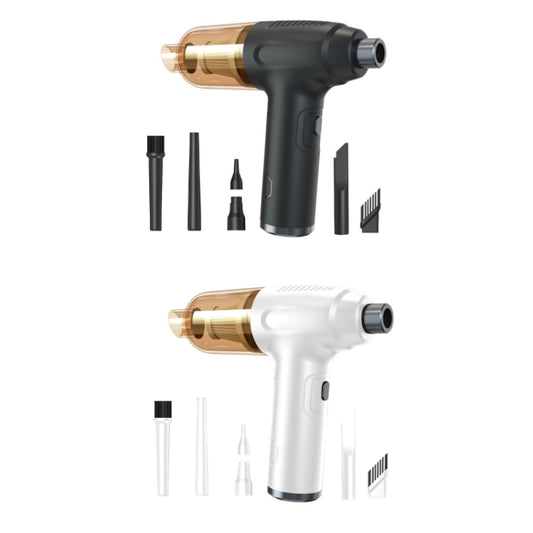 Vehicle-Mounted Home Rechargeable Vacuum Cleaner Keyboard Case Dust Blower(White) by buy2fix