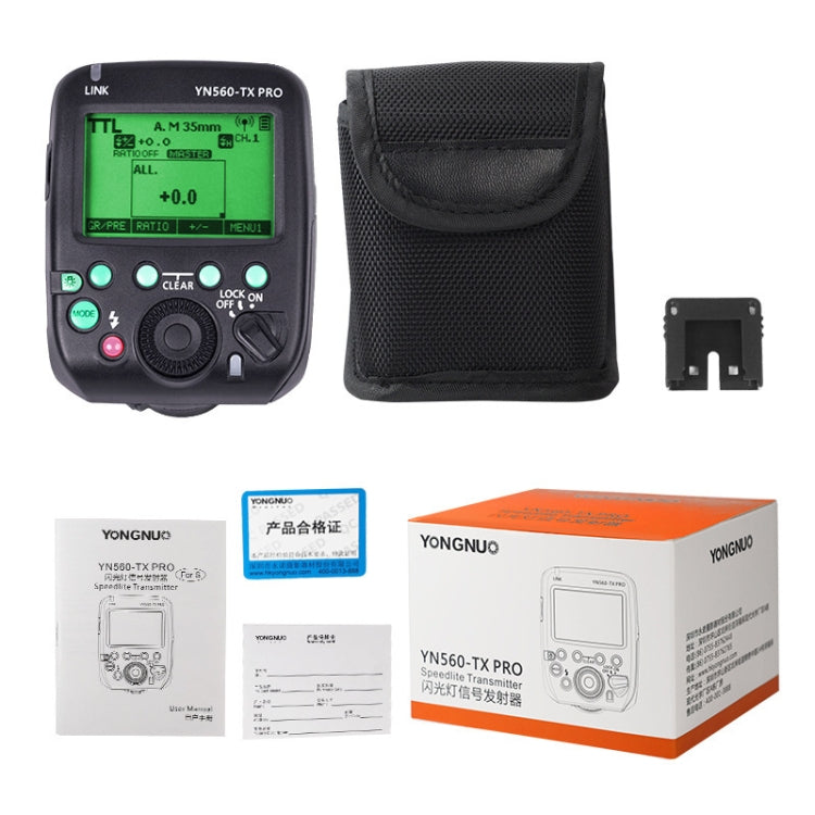 For Canon YONGNUO YN560-TX Pro High-speed Synchronous TTL Trigger Wireless Flash Trigger by YONGNUO