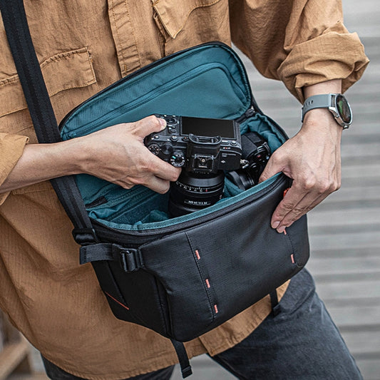 PGYTECH OneMo Stabilizer Drone Micro Camera Single Shoulder Storage Bag, Size: 11L(Black) by PGYTECH