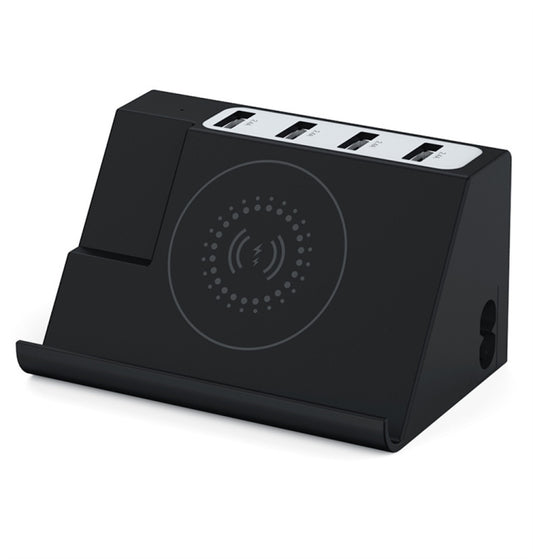 PD 20W +QC 3.0 Wireless Charging+6 Ports Multi-function Charger(US Plug) by buy2fix