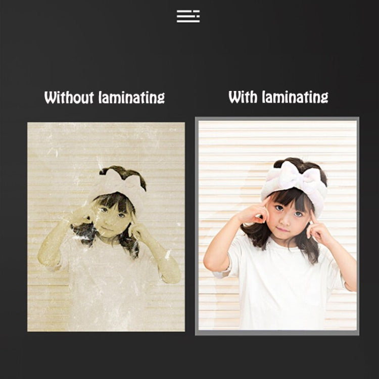 Osmile SL200 A4 Photo Cold and Hot Laminating Machine 340mm/min Speed UK Plug by Osmile