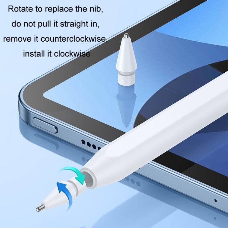 For Apple Pencil 1/2 Generation Modified Metal Wear-Resistant Paper-Like Needle Tube Nib, Color: 3.5 Standerd Reform Silver by buy2fix