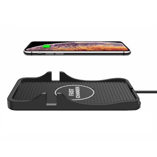 15W Car Wireless Charging Silicone Base For Apple Android Phones(TYPE-C Interface) by buy2fix