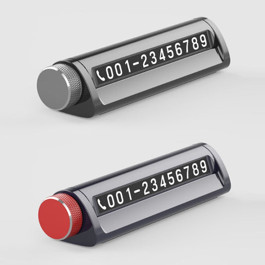 Multifunctional Break Window Mini Safety Hammer Parking Number Plate(Grey) by buy2fix