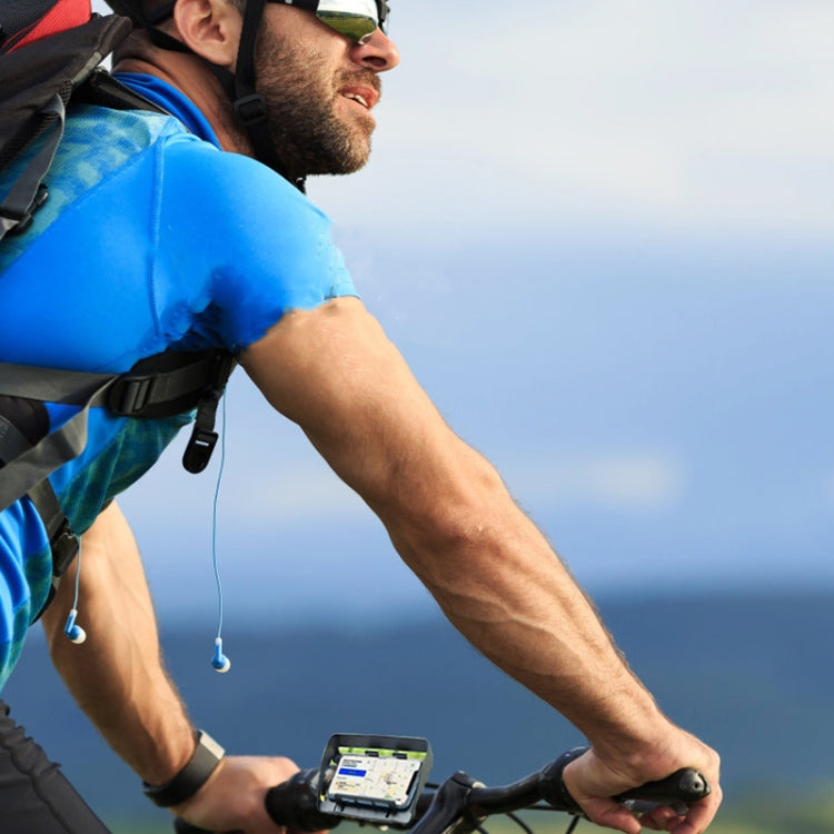 Rotatable Bicycle and Motorcycle Anti-shake Fixed Mobile Phone Holder with Sun Visor, Style: Classic Model by buy2fix