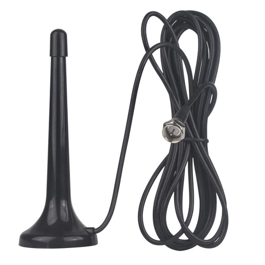 Extended Radio Antenna With Magnetic Base TV Adapting F-Connector FM Regulatory TV Radio Antenna by buy2fix