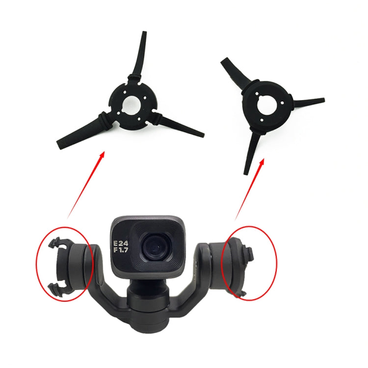 1pair For DJI Mini 3 PRO Gimbal Camera Shock Absorbing Rubber by buy2fix