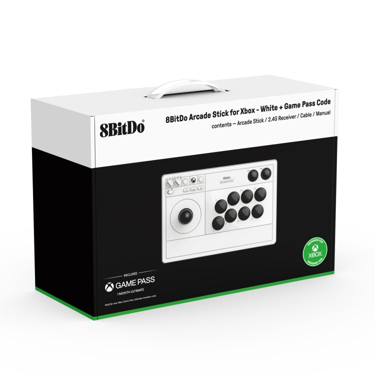 8Bitdo Wireless 2.4G Arcade Stick For Xbox Series X / S / Xbox One / Windows 10(Black) by 8BitDo