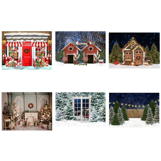 2.1 X 1.5m Holiday Party Photography Backdrop Christmas Decoration Hanging Cloth, Style: SD-782 by buy2fix