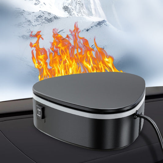 Winter Car Triangle Heater Defrost Electric Heater, Style: 12V Ordinary Base by buy2fix