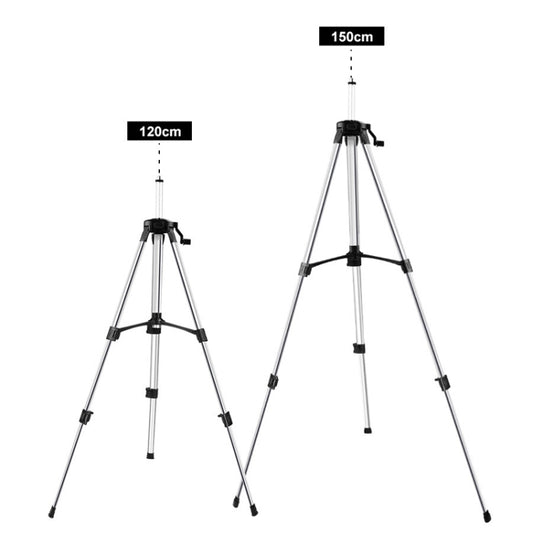 HILDA Horizontal Leveling Bracket Retractable Tripod, Specification: 1.5m by HILDA