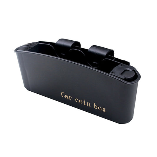 Car Door Coin Storage Box Trash Can(Black) by buy2fix